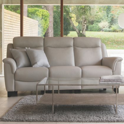 Parker Knoll Manhattan 25 3 Seater Sofa in Leather