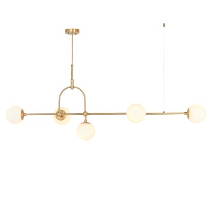 Matt Antique Brass Linear Pendant Matt Antique Brass Linear Pendant