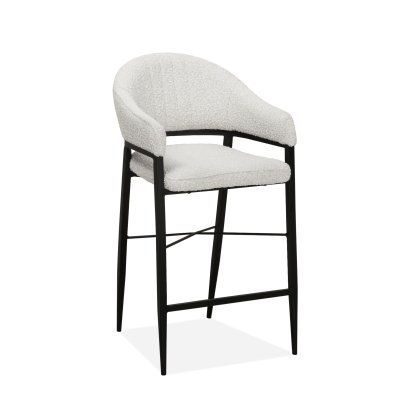 Elara Bar Stool - Touch Pearl Elara Bar Stool - Touch Pearl