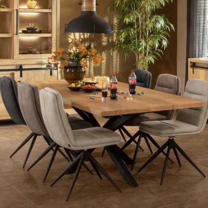 Harris Rectangle Fixed Dining Table