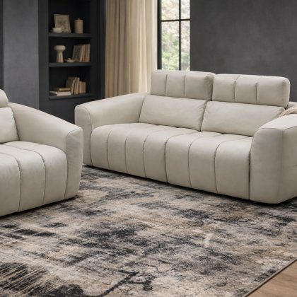 Nicoletti Owen Electric Recliner 3 Seater Sofa