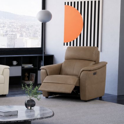 Nicoletti Oakland Electric Recliner Armchair