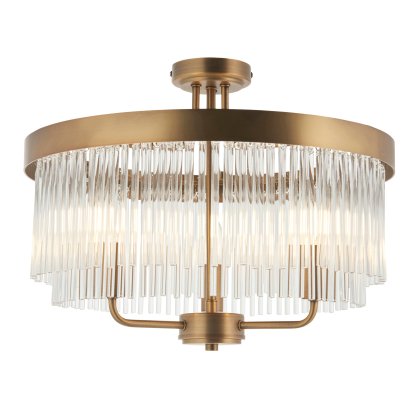 Clermont 3 Light Semi Flush Clermont 3 Light Semi Flush