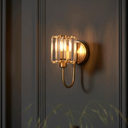 Berenice Wall Light - Antique Brass