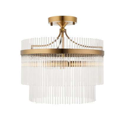 Marietta 3 Light Semi Flush Marietta 3 Light Semi Flush