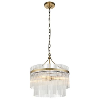 Marietta 3 Light Pendant - Antique Brass Marietta 3 Light Pendant - Antique Brass