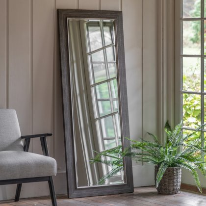 Richmond Leaner Mirror - Pewter