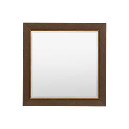 Richmond Small Square Mirror - Bronze