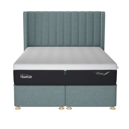 Tempur Suffolk Continental Drawer Divan Base Teal Soho