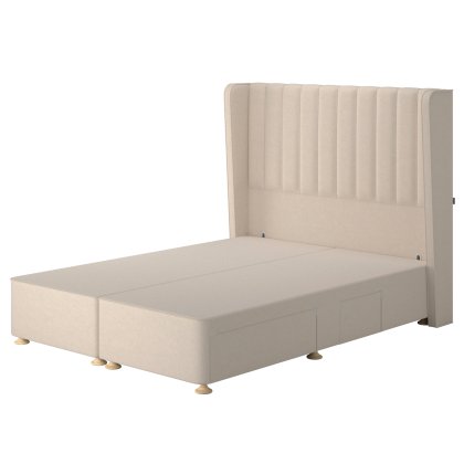 Tempur Suffolk Continental Drawer Divan Base Natural Soho