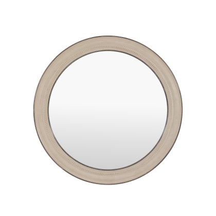 Shoreline Round Mirror - Grey