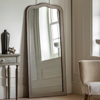 Shoreline Arch Leaner Mirror - Grey