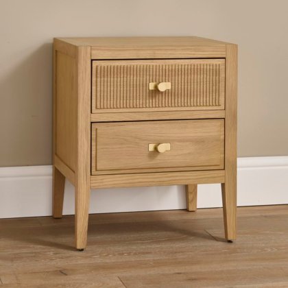 Louisiana 2 Drawer Bedside Table Louisiana 2 Drawer Bedside Table