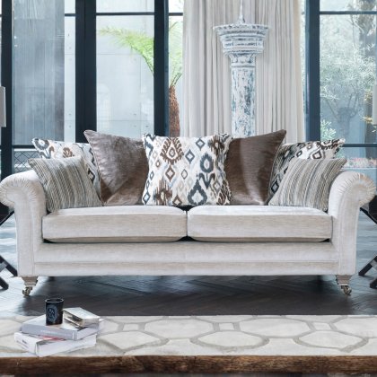 Celine Pillow Back Grand Sofa