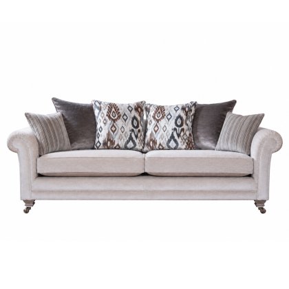 Celine Pillow Back 3 Seater Sofa