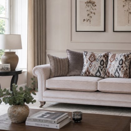 Celine Pillow Back 3 Seater Sofa