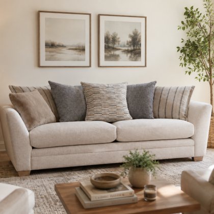 River Pillow Back 3 Seater Sofa River Pillow Back 3 Seater Sofa