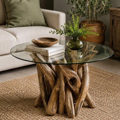 Leila Round Coffee Table Leila Round Coffee Table