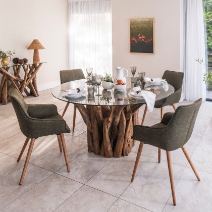 Leila Round Dining Table Leila Round Dining Table