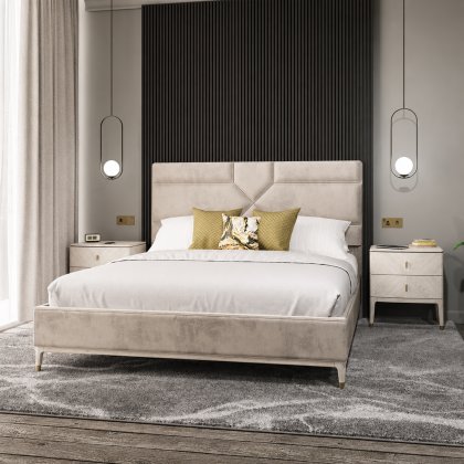 Diana 5ft Bedstead - Stone Diana 5ft Bedstead - Stone