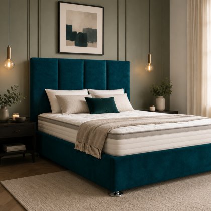 Highgrove Soave 1500 Pocket 2 Drawer Divan Set with Headboard