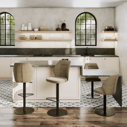 Budapest Bar Stool - Beige