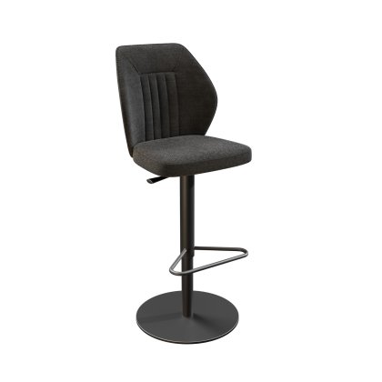 Budapest Bar Stool - Charcoal