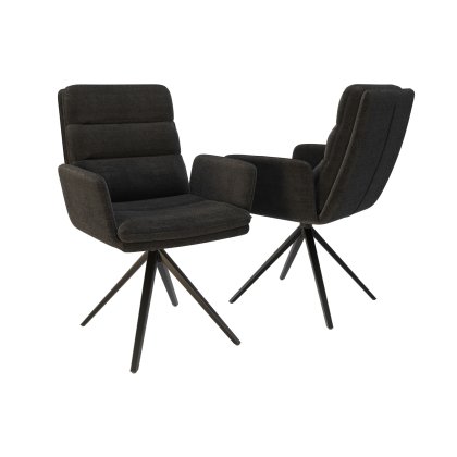 Helsinki Dining Chair - Charcoal
