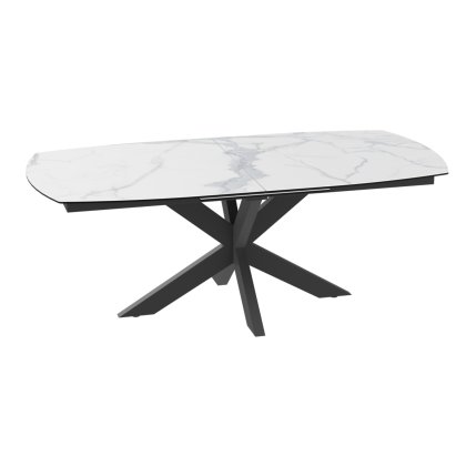 Phoenix Dining Table - Matt Marble Phoenix Dining Table - Matt Marble