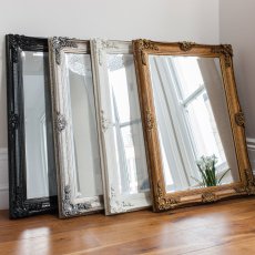 Abbey Small Rectangle Mirror - Silver 4