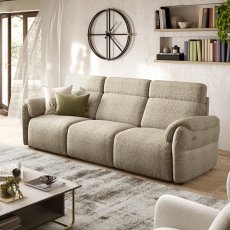 Natuzzi Reclining 3 Seater Sofa 2