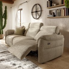 Natuzzi Reclining 3 Seater Sofa 4