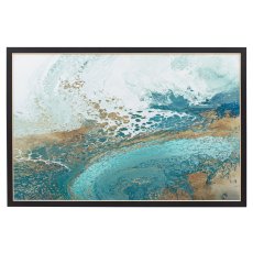 Lagoon Framed Canvas 1