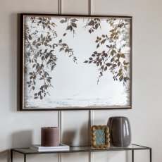 Japanese Garden Mirror Framed Art 2