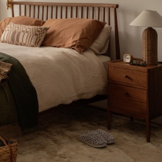 Salina 2 Drawer Bedside Cabinet 2