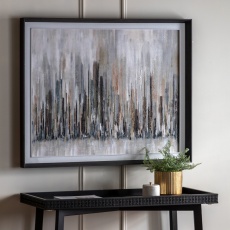 Urban Silence Framed Canvas 2