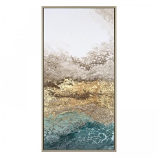Serene Triptych Framed Canvas 4