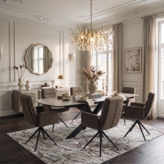 Phoenix Dining Table & 6 Chairs 1
