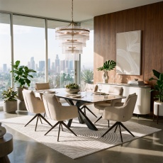 Ottawa Dining Table & 6 Chairs 2