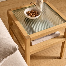 Louisiana Glazed Lamp Table 4