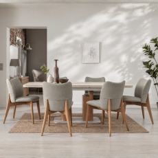 Aaron Extending Table & 6 Susan Chairs 2