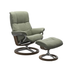 Stressless Special Promotion Mayfair Chair & Stool Paloma Shadow Green 1