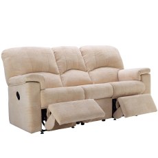 G Plan Chloe 3 Seater Double Manual Recliner Sofa