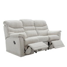 G Plan Malvern 3 Seater Double Manual Recliner Sofa