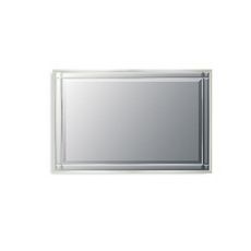 Midland Mirrors Silver Framed Mirror