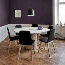 Skovby Extending Dining Table and 4 Chairs
