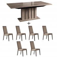Alf Matera Dining Table and 6 Chairs