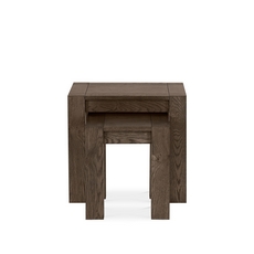 Cookes Collection Trinity Dark Oak Nest of Tables