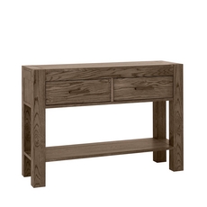 Cookes Collection Trinity Dark Oak Console Table