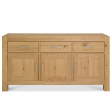 Cookes Collection Trinity Light Oak Wide Sideboard